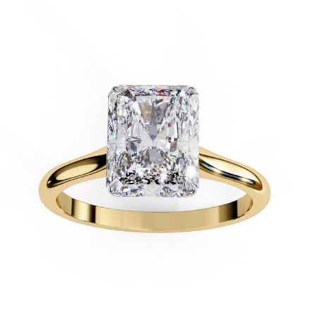 Radient Lab-Grown Diamond Solitaire Ring