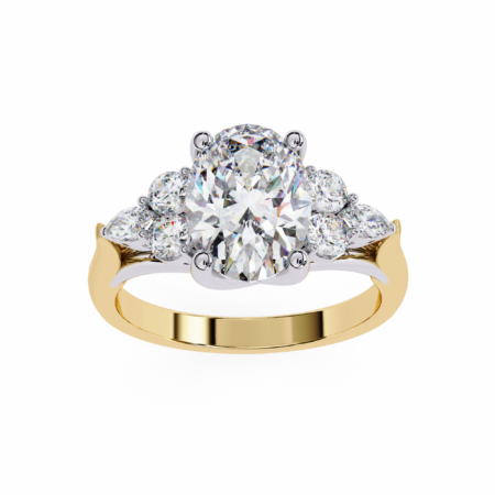 Majestic Oval Harmony – A Tribute to Timeless Elegance