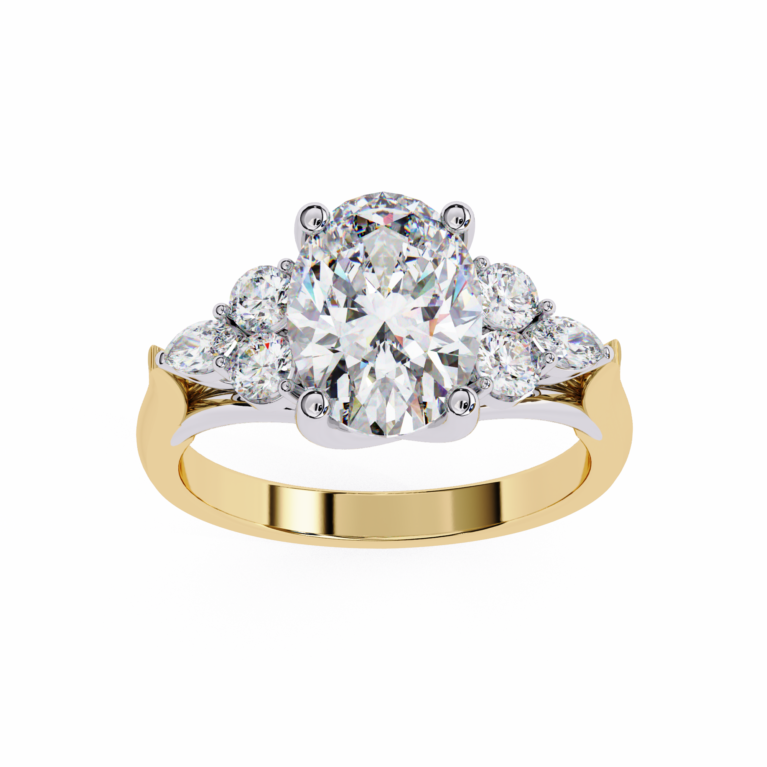 Majestic Oval Harmony – A Tribute to Timeless Elegance