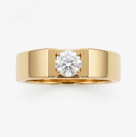 The Meridian Eclipse – Round Lab-Grown Diamond