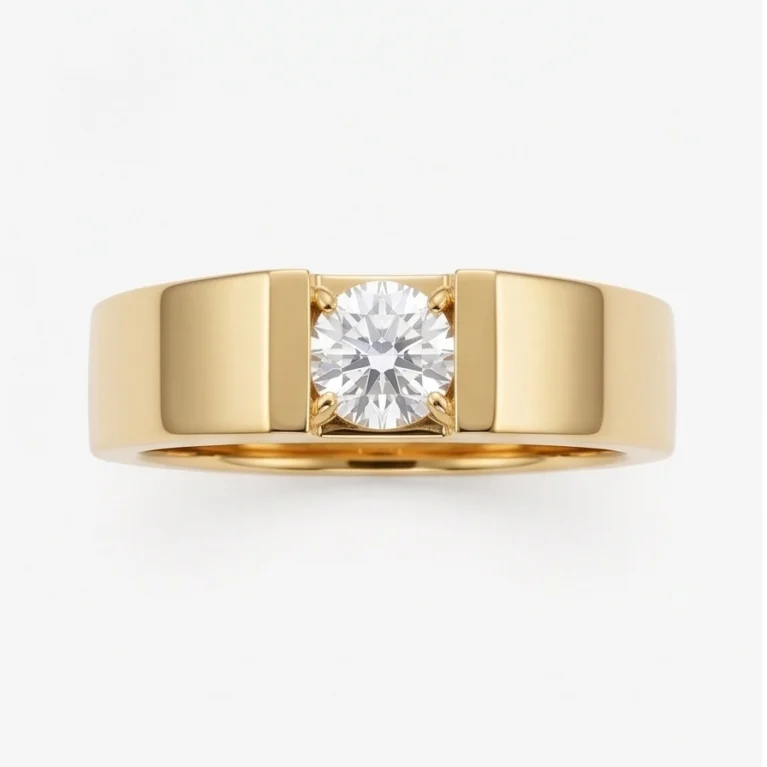 The Meridian Eclipse – Round Lab-Grown Diamond